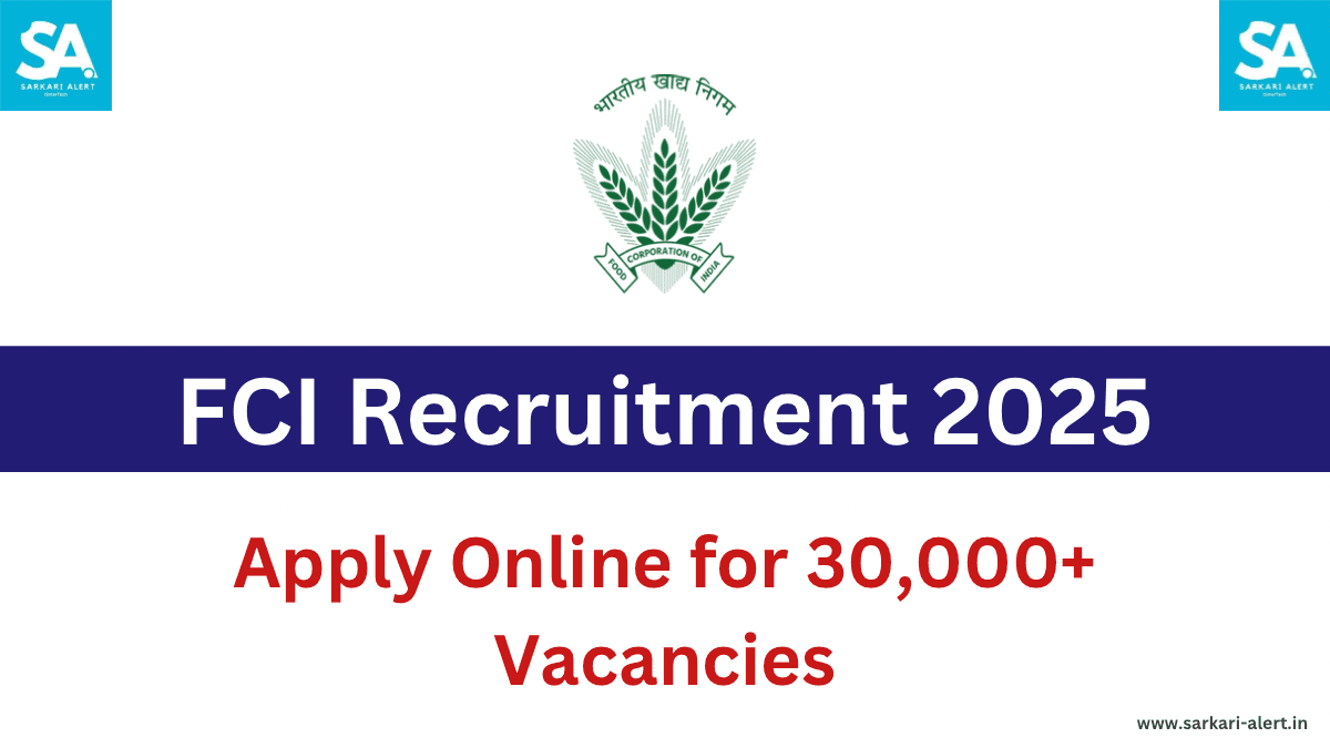 FCI Recruitment 2025