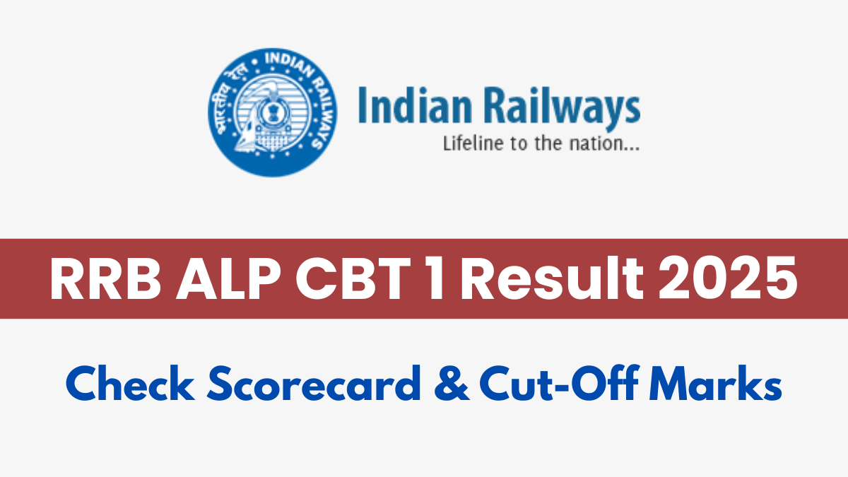 RRB ALP CBT 1 Result 2025